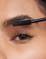 ; Our models wears the DAY Mascara in Black