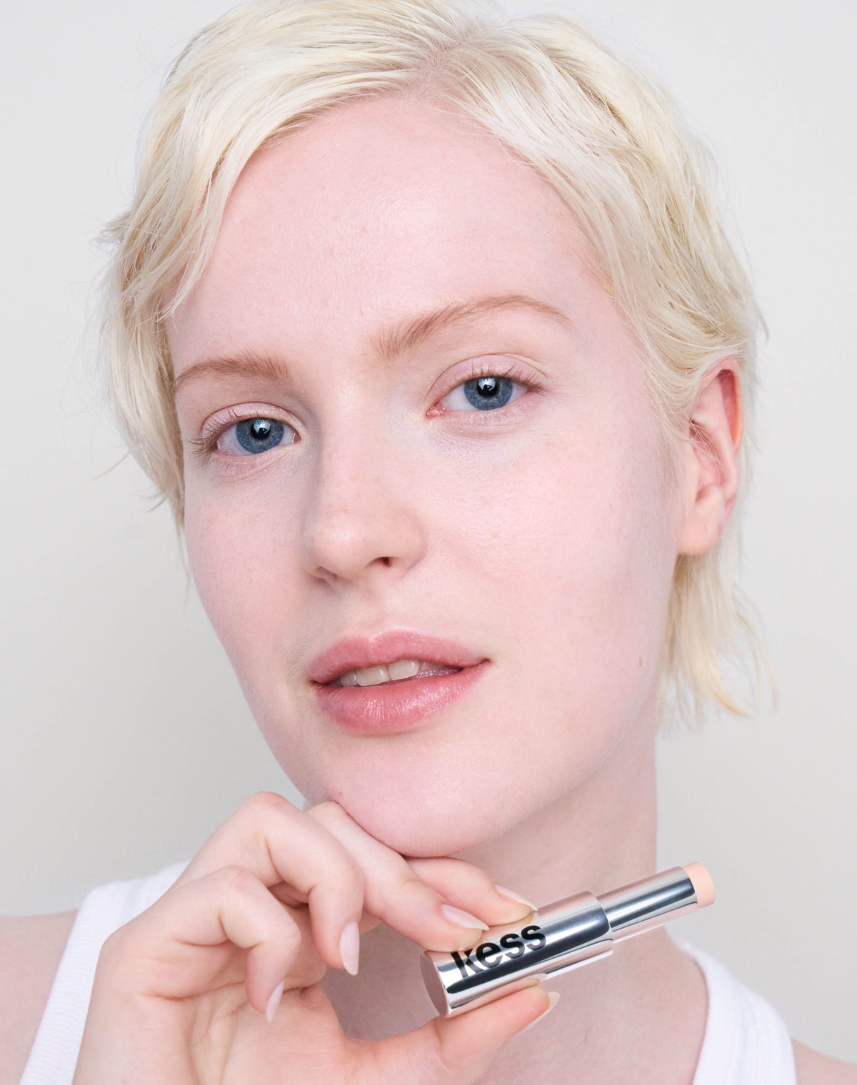 concealer-stick-spf-20; fair-1: Lexi wears the Concealer in Fair 1