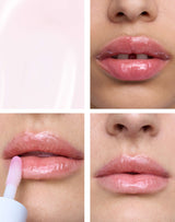 slip; Slip has a transparent finish on the lips