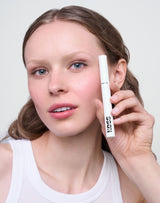 mascara; Black: Alba wears the Lengthening Day Mascara in Black