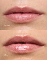 spotlight; Before & After Lip Oil in Spotlight