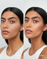 tan-to-deep; Before - After 365 Bronzer