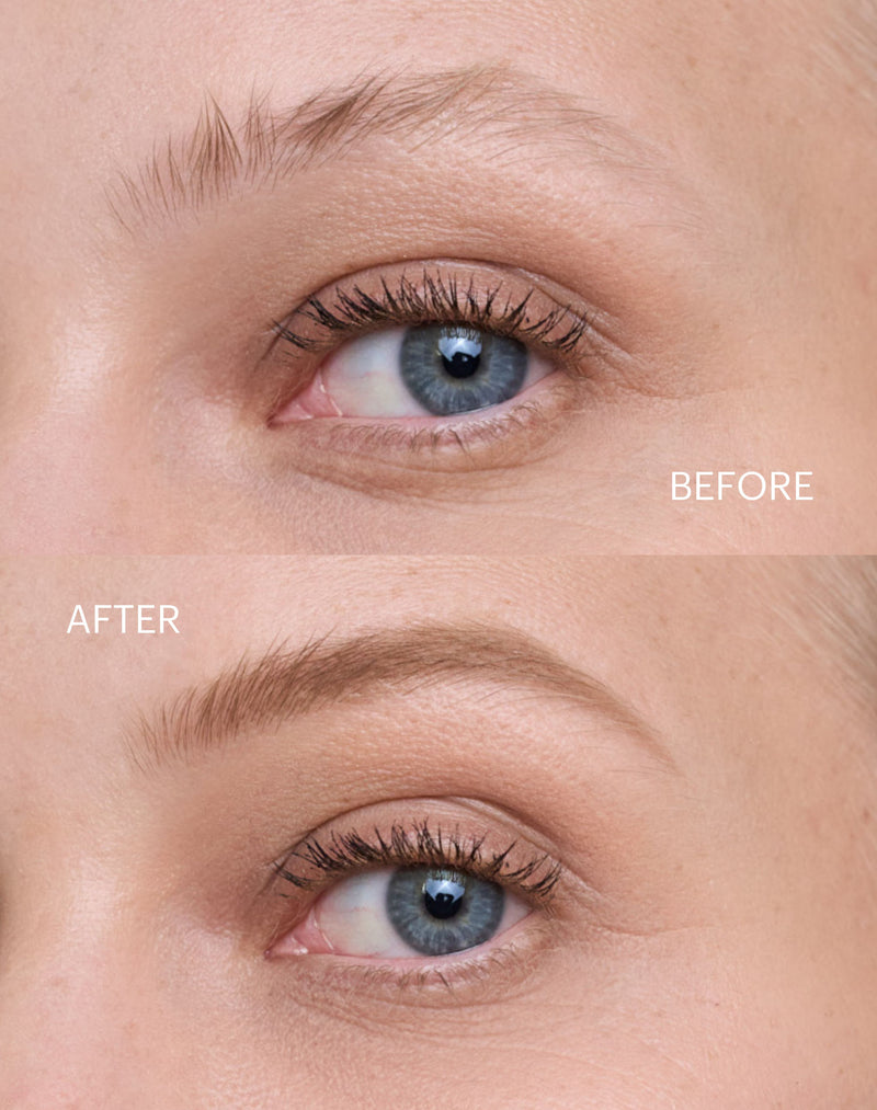 blonde; Before & After - Easy Brow Pencil in Blonde