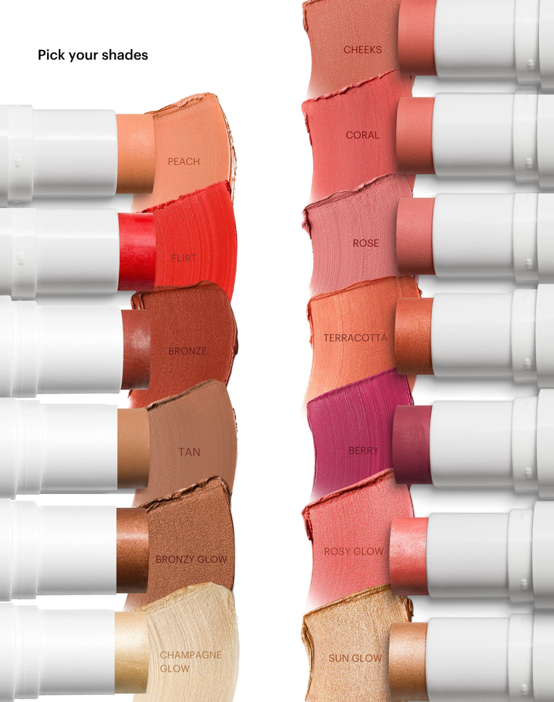 ; Wähle aus insgesamt 13 Shades deinen Blush oder Highlighter Ton
