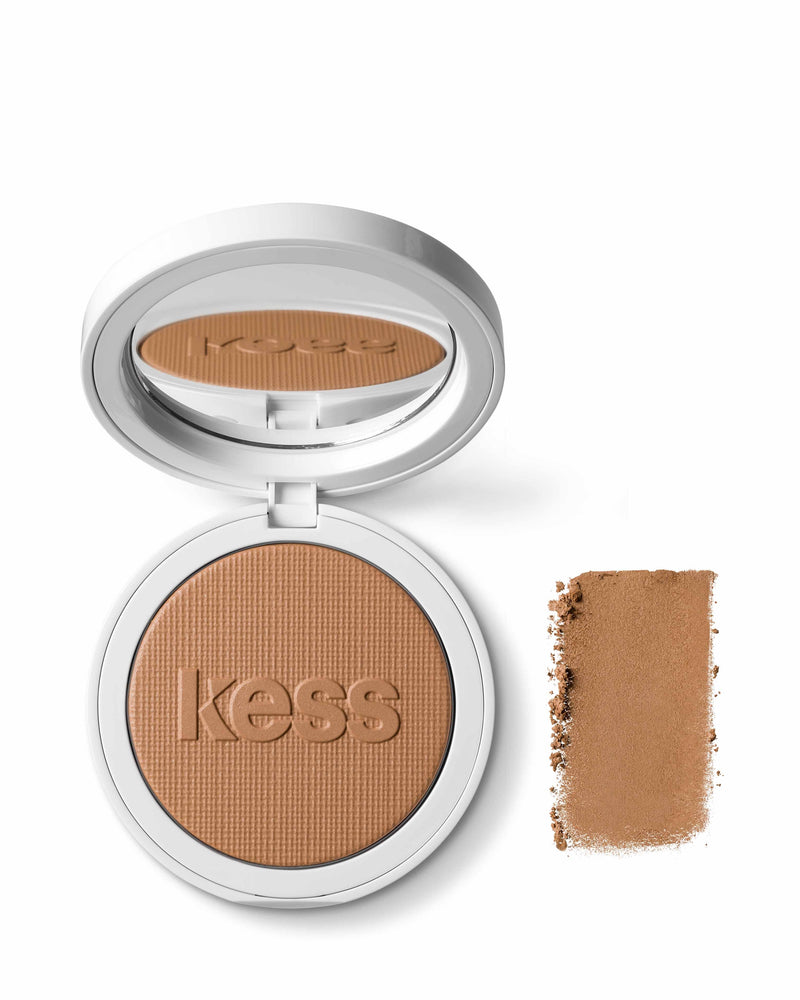 light-to-medium; 365 Bronzer in the shade Light to Medium