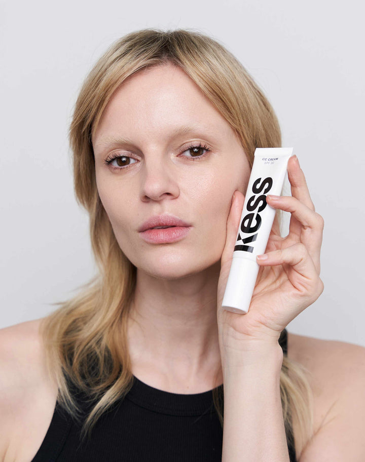 cc-cream-spf-30; fair: Ann wears the CC Cream in Fair