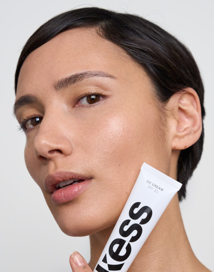 cc-cream-spf-30; medium: Charmie wears the CC Cream in Medium