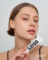 Ksenia wears the CC Cream in Light