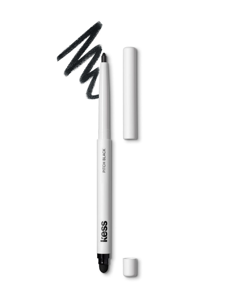 pitch black; The One Swipe Kajal Liner in pitch black