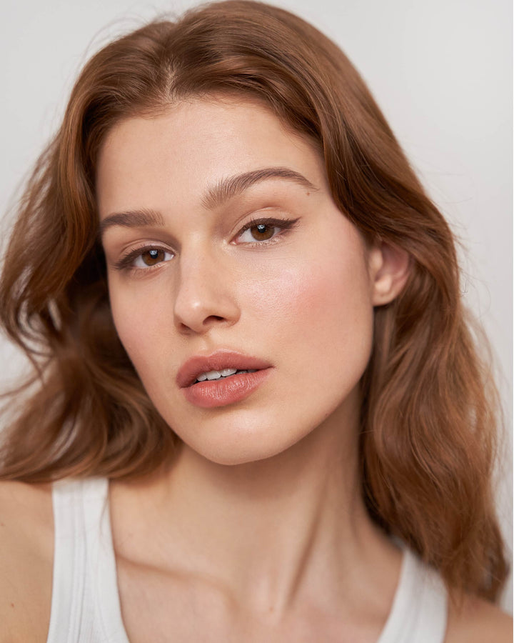 liquid-eyeliner; soft brown: Lena wears the Soft Brown Eyeliner