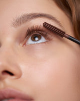 Brown; Lena wears the DAY Mascara in Brown