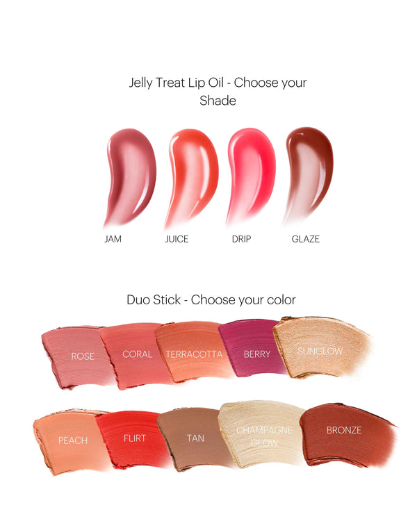 ;Mix & Match Soft Tint Swatches