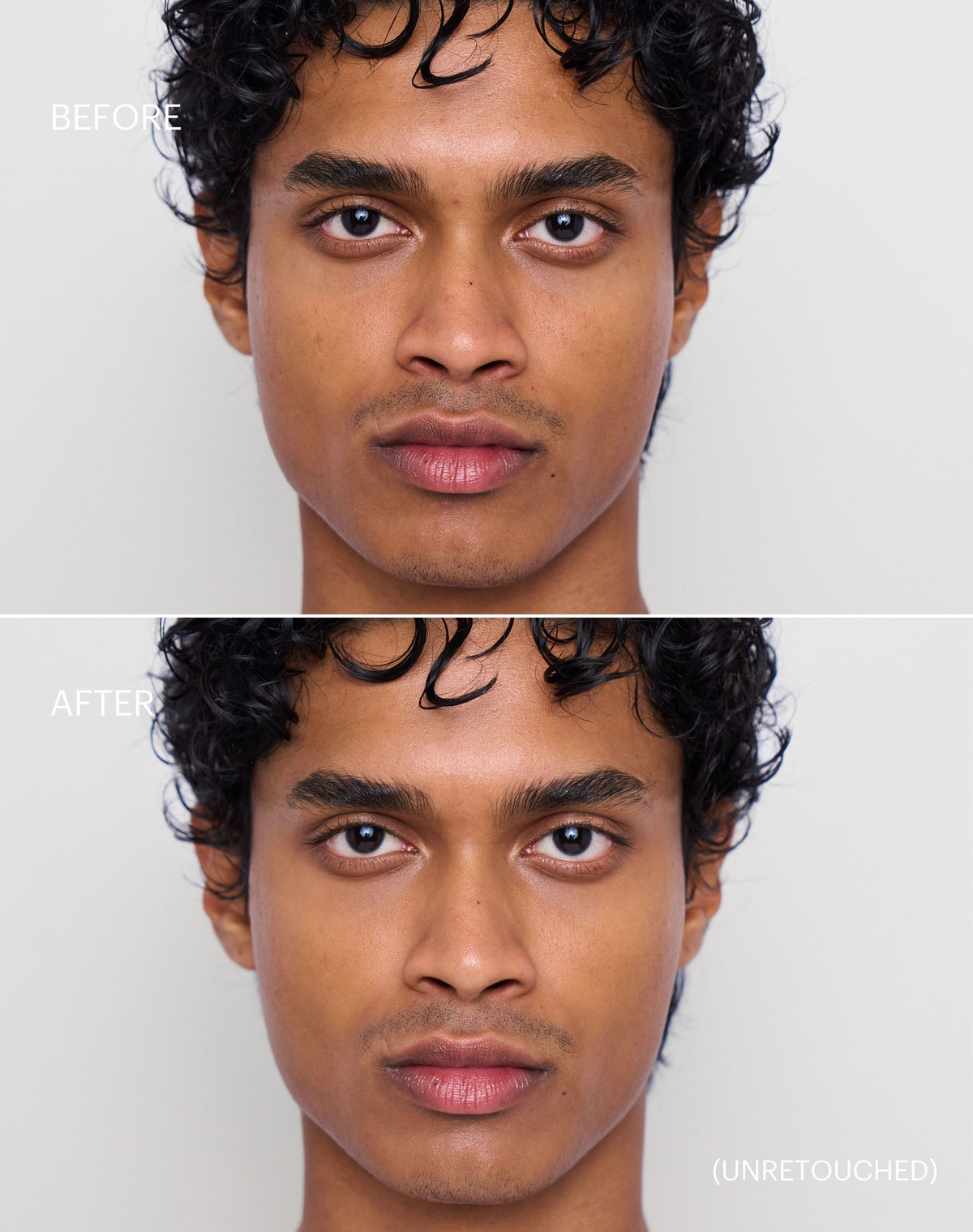 concealer-stick-spf-20; tan-1: Before & after of shade Tan 1