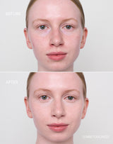 fair-2; Before & after of shade Fair 2
