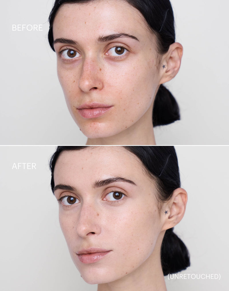 fair-to-light; Before & after of shade Fair to Light