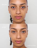 medium-to-tan; Before & after of shade Medium to Tan