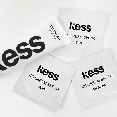 CC Cream sachet for testing