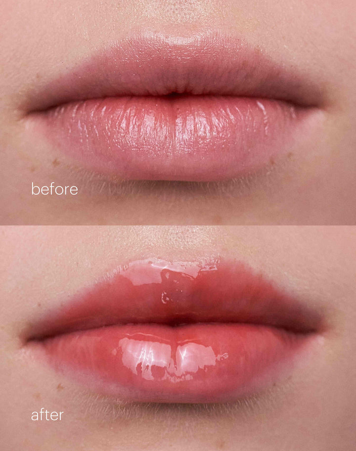 jelly-treat-lip-oil; juice: Before & After of the Jelly Treat Lip Oils in Juice