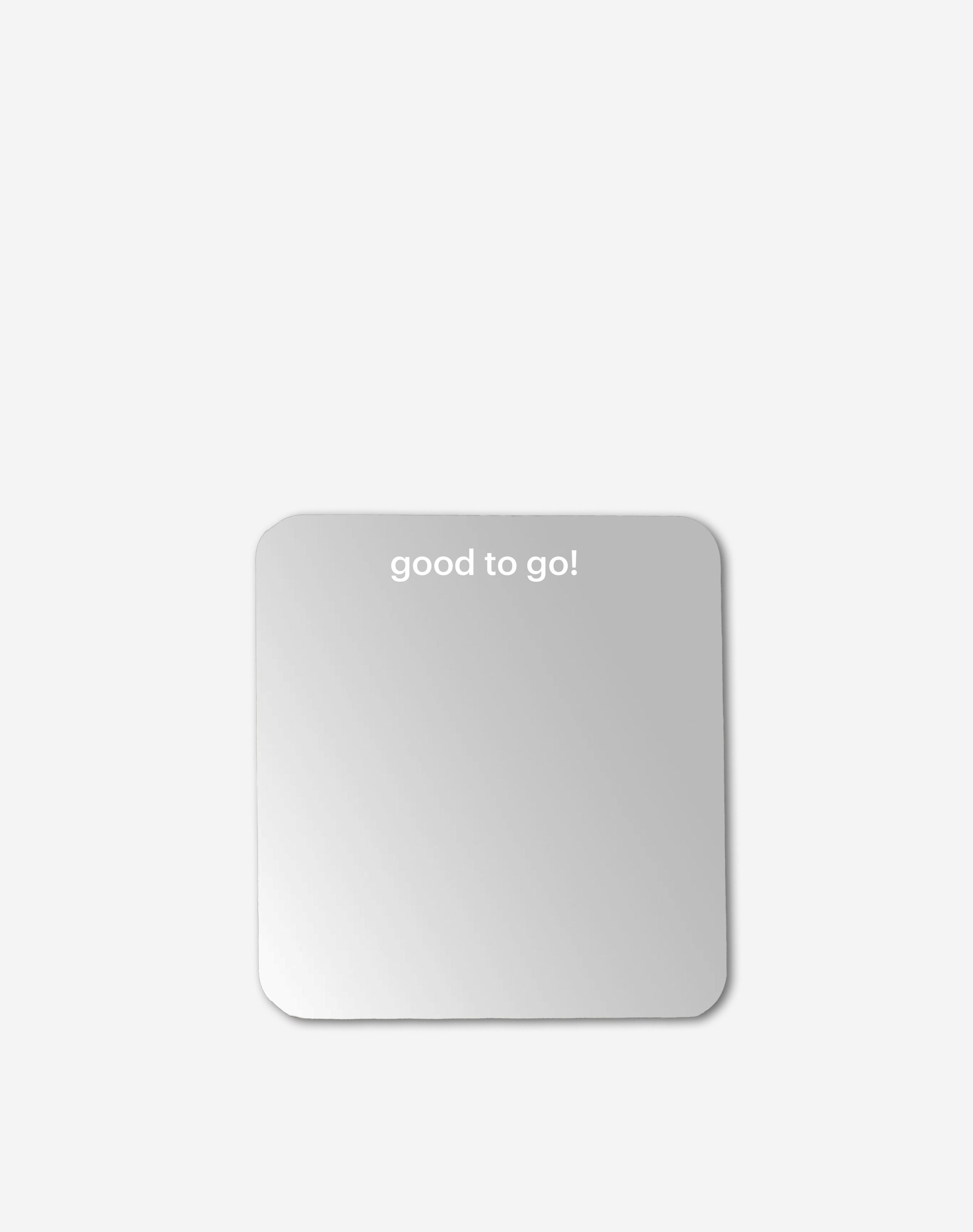; Our Pocket Mirror from the front