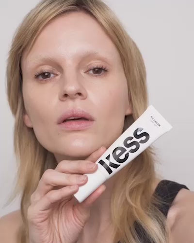 Load video: cc-cream-spf-30; fair: Ann wears the CC Cream in Fair