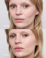 fair; Prima e dopo la CC Cream in Fair