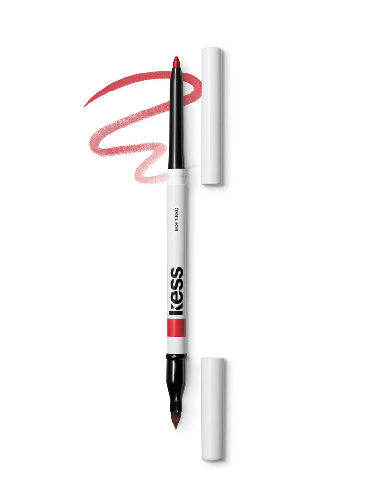 zacht rood; Soft Shape Lip Liner in zacht rood