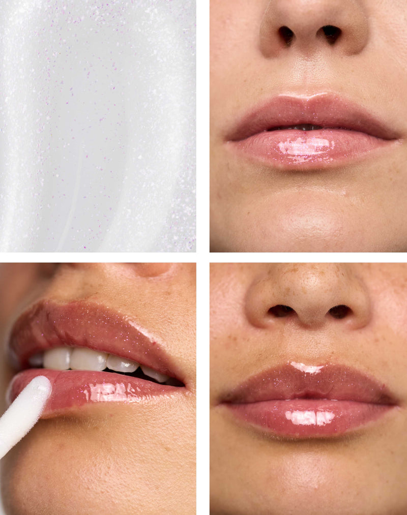 spotlight; Spotlight is een transparante lipolie met een holografische glans