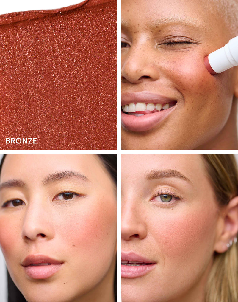 Warme, medium bruine tint met roodachtige ondertonen