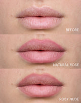 rozig naakt; Vergelijking van Natural Rose en rozig naakt