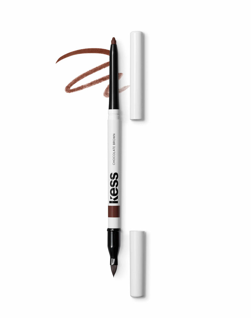 chocoladebruin; Soft Shape Lip Liner in de tint Chocolate Brown