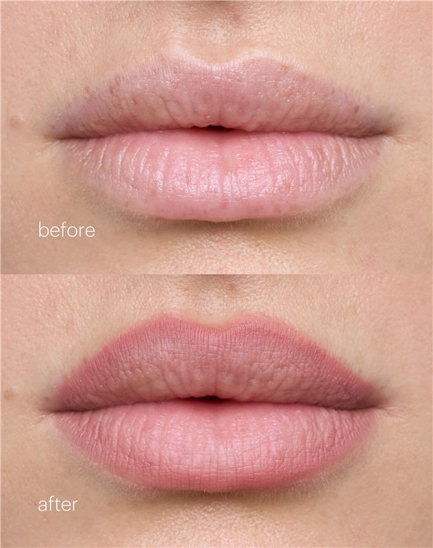 rosy nude; Voor & Na Soft Shape Lip Liner in Rosy Nude