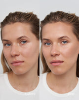 od jasnego do średniego; Przed - Po 365 Bronzer
