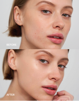 light; Przed - Po CC Cream w kolorze Light