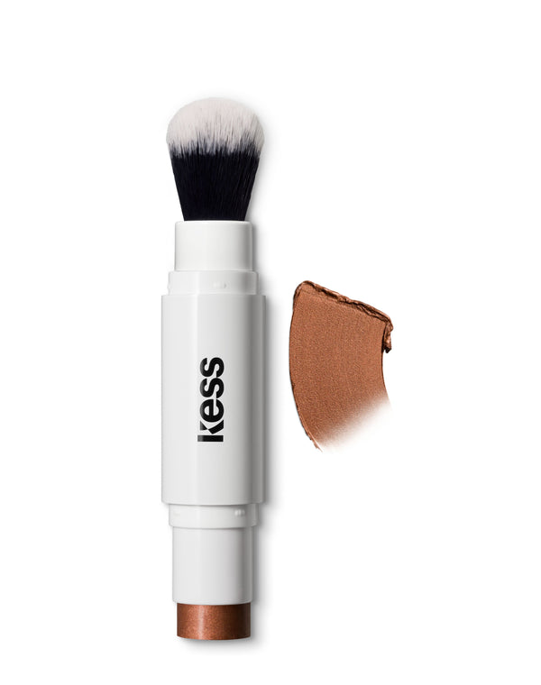 ; Blush i Glow Duo Stick z rozświetlaczem Blush w odcieniu Bronzy Glow i pędzlu Click-In